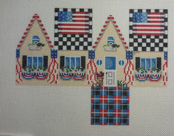 Americana Cottage Canvas