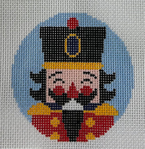 Nutcracker Barnaby Round Canvas