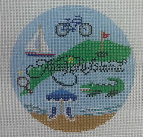 Kiawah Island Ornament Canvas