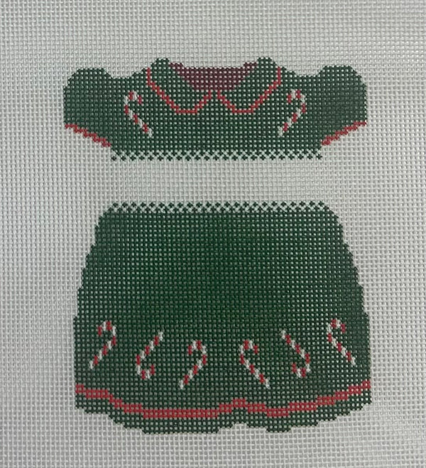 Big Girl Christmas Canvas