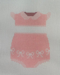 Baby Girl Bubble Canvas