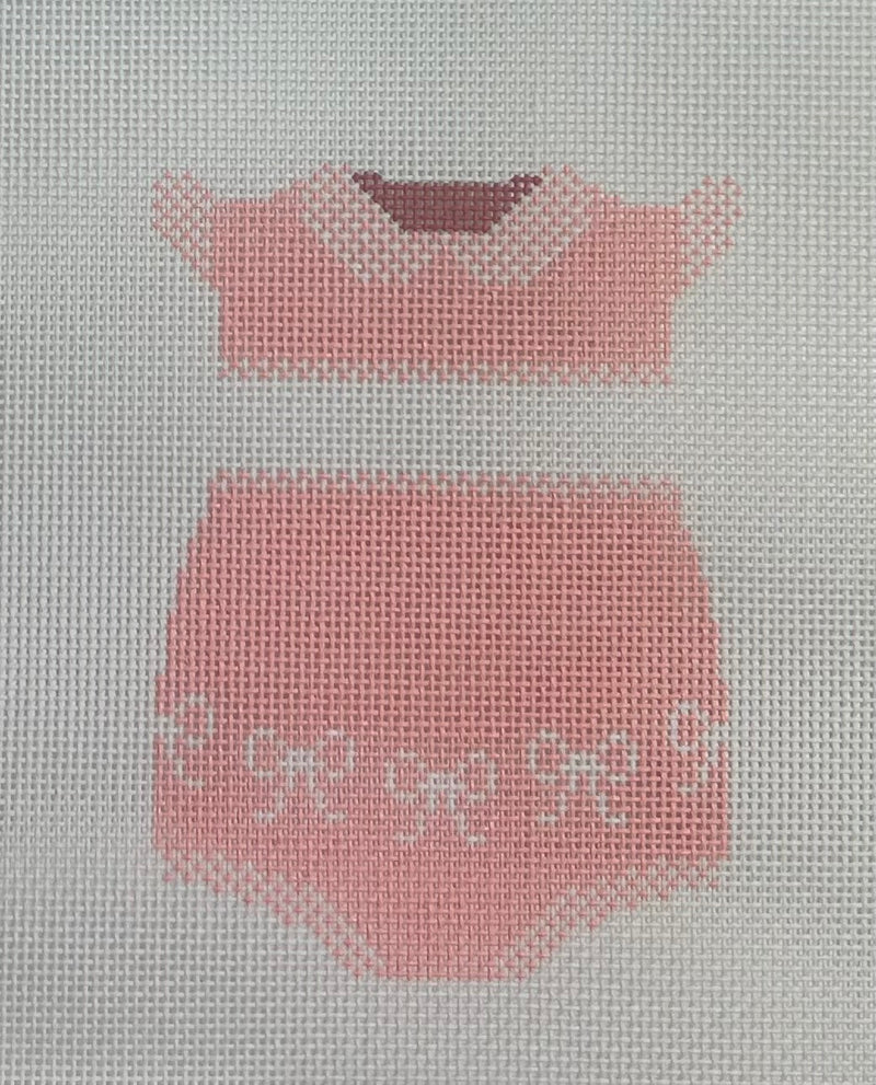 Baby Girl Bubble Canvas