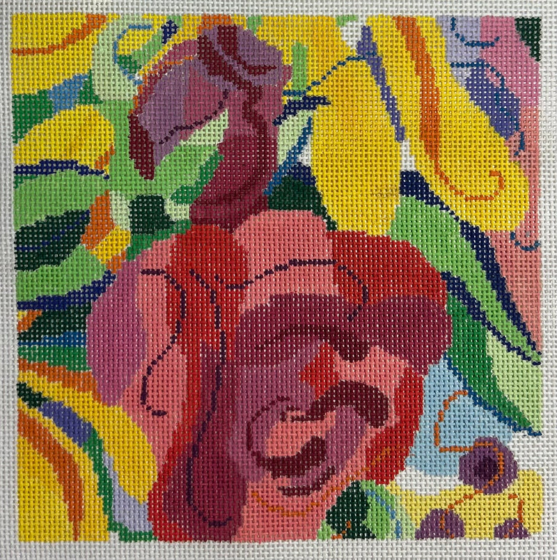 Small Sweetheart Rose Canvas
