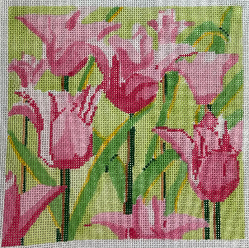 Summer Palette Tulips Canvas
