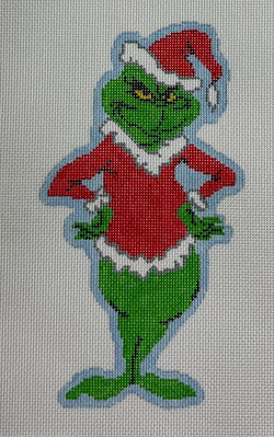 Grinch Ornament Canvas