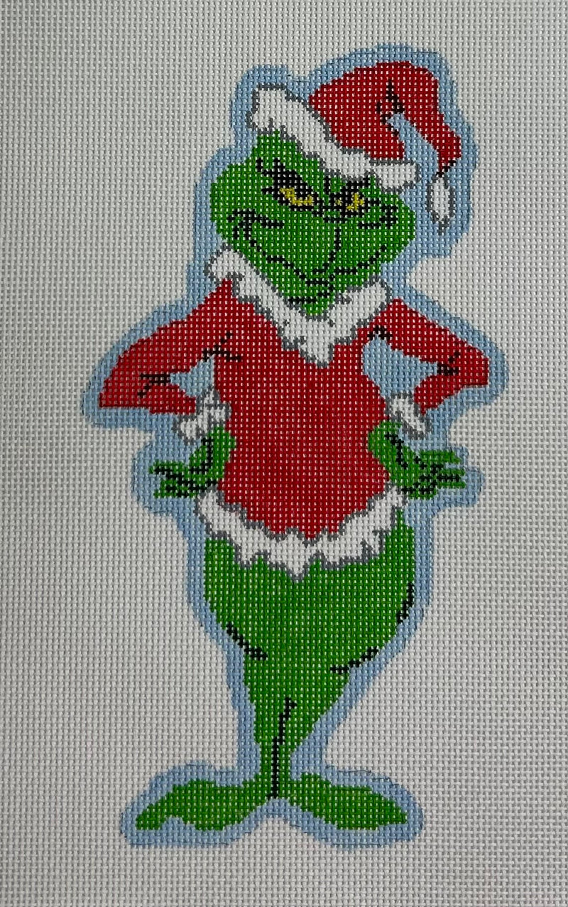 Grinch Ornament Canvas