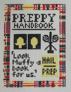 Preppy Handbook Canvas