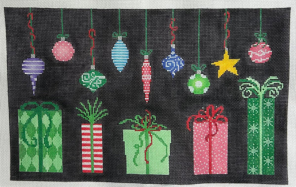 Presents with Dark Background Canvas