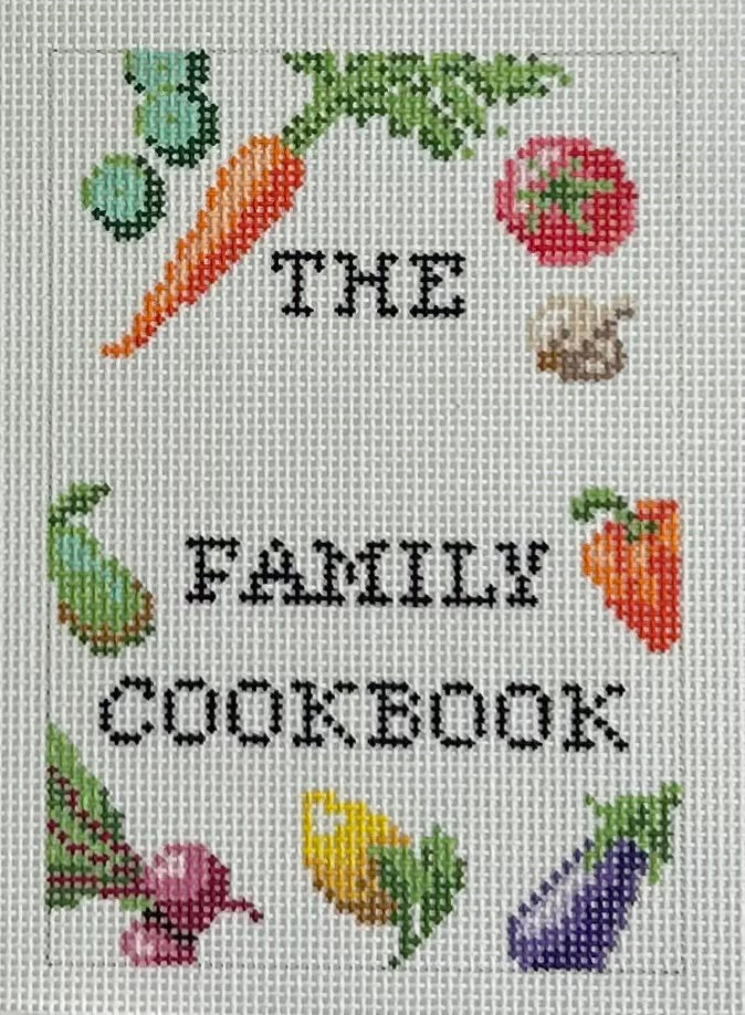 Family Cookbook Canvas