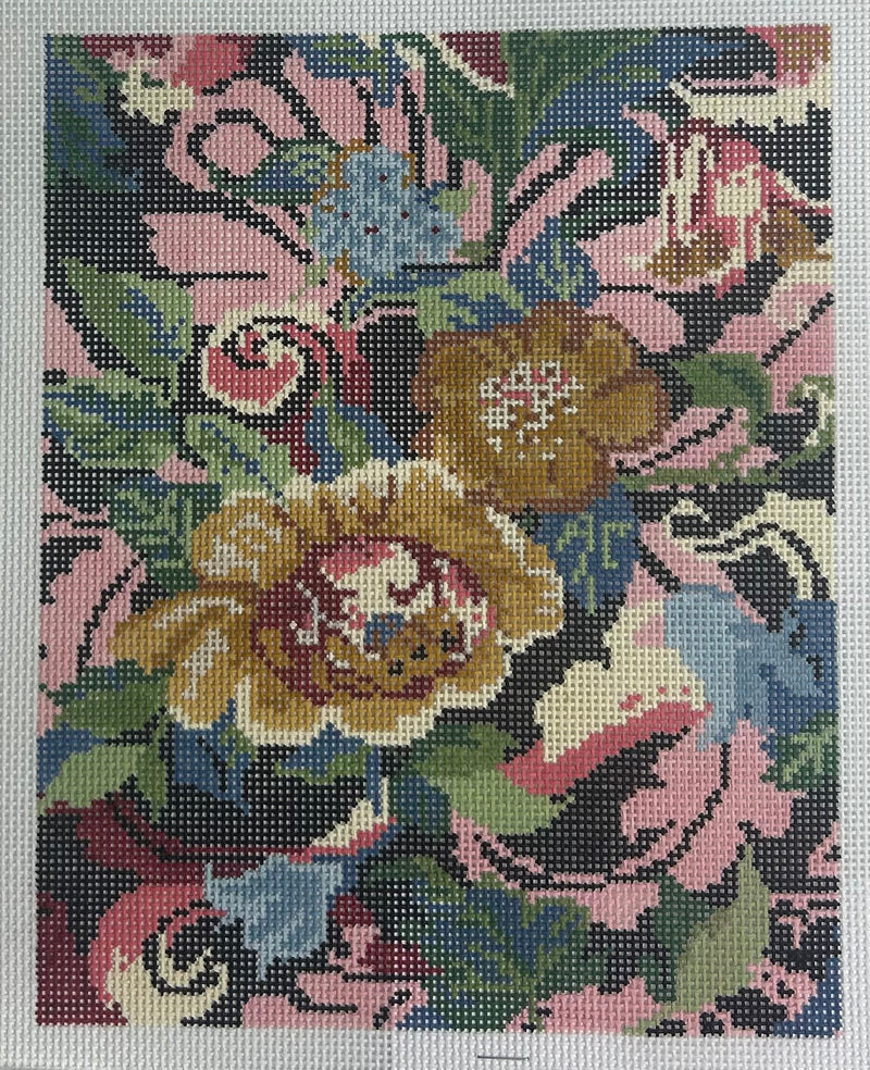 Rococo Floral Canvas
