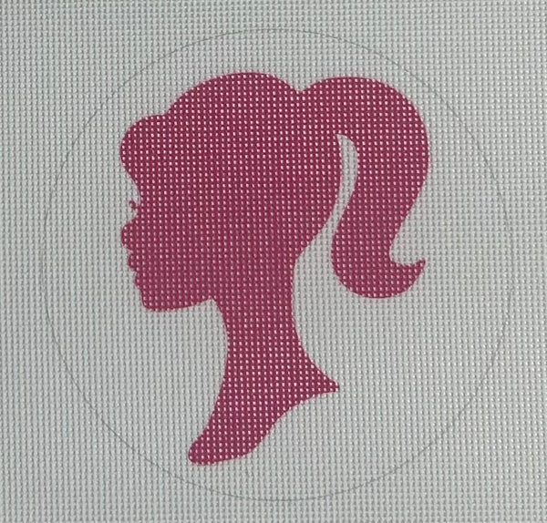 Barbie Silhouette Canvas