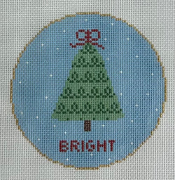 Bright Christmas Tree Canvas