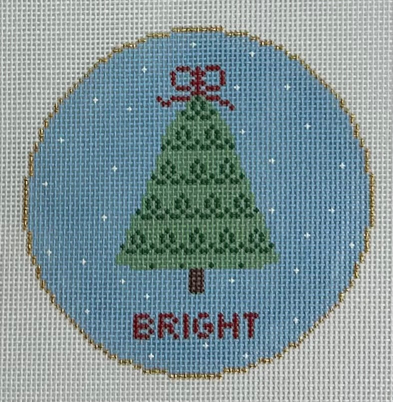Bright Christmas Tree Canvas