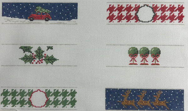 Christmas Napkins Rings Canvas