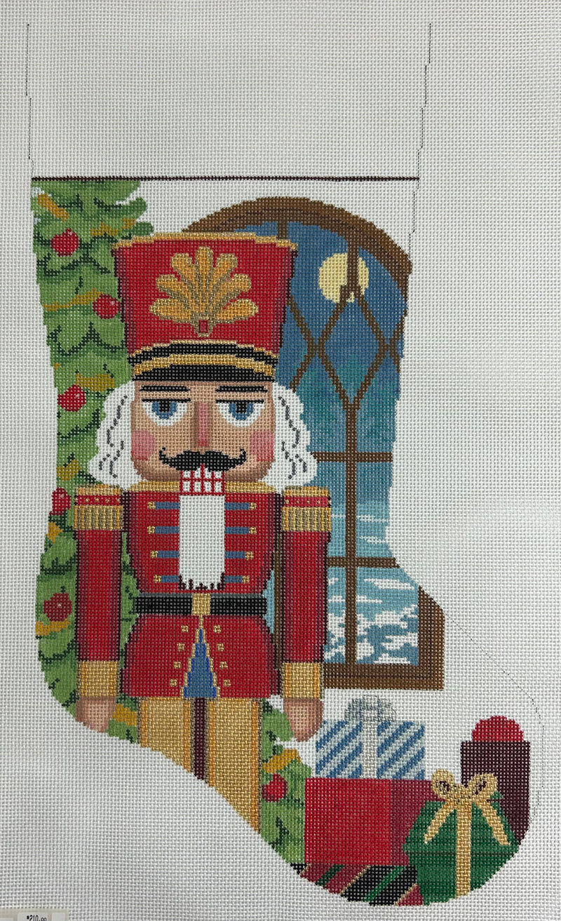 Nutcracker Stocking Canvas