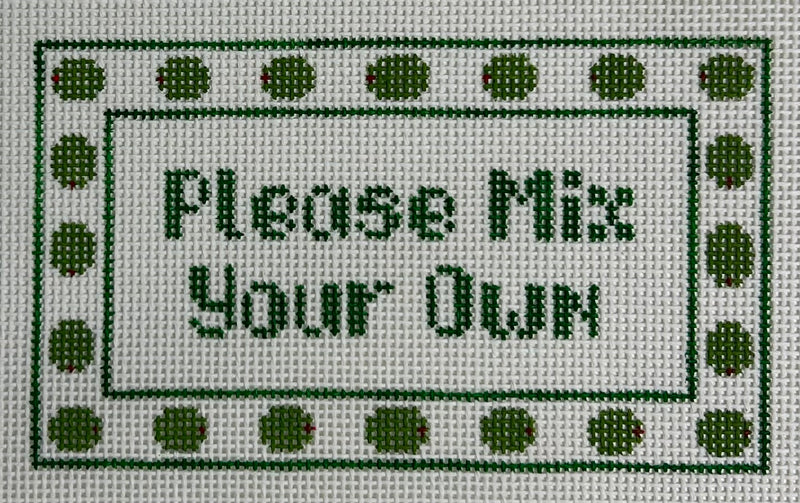 Please Mix Your Own Canvas