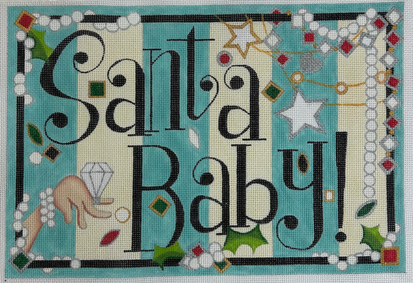 Santa Baby Canvas