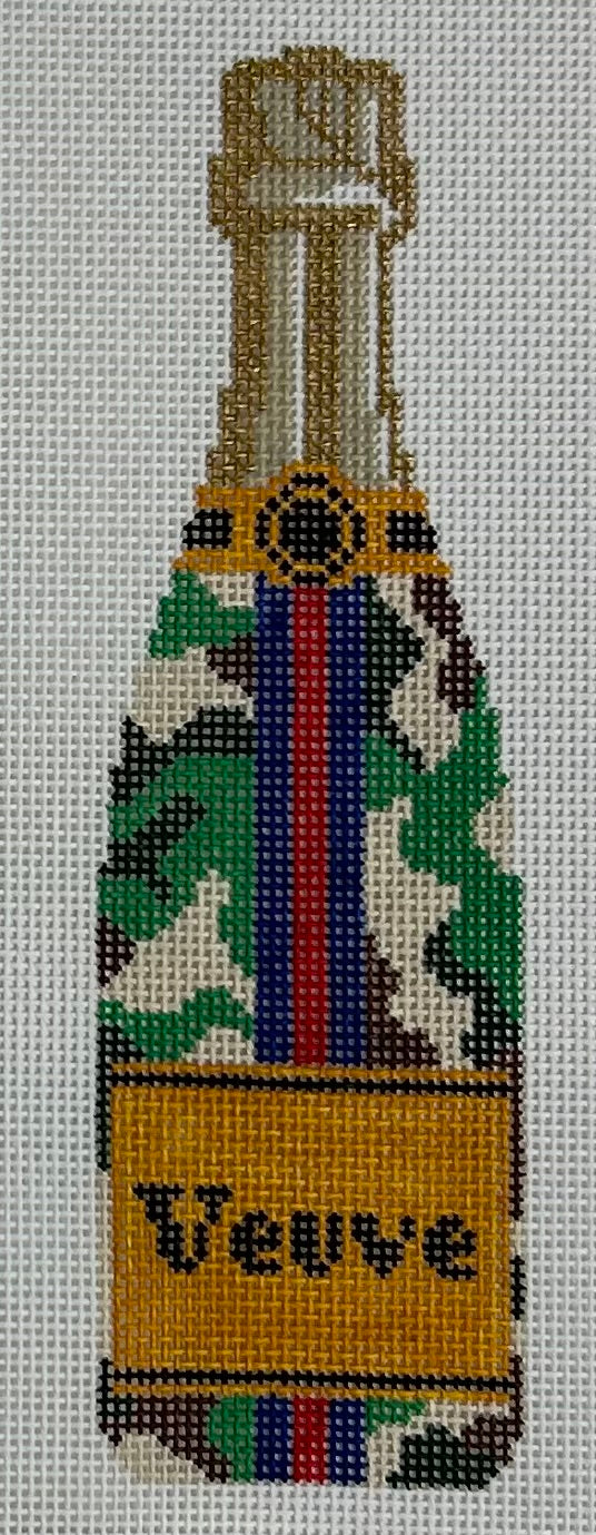 Veuve Bottle- Camo Canvas