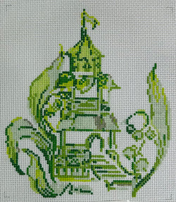 Green Lily OTV Pagoda Canvas