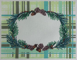 Pine Cone Wreath Canvas