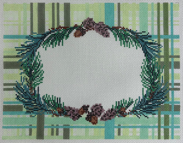 Pine Cone Wreath Canvas
