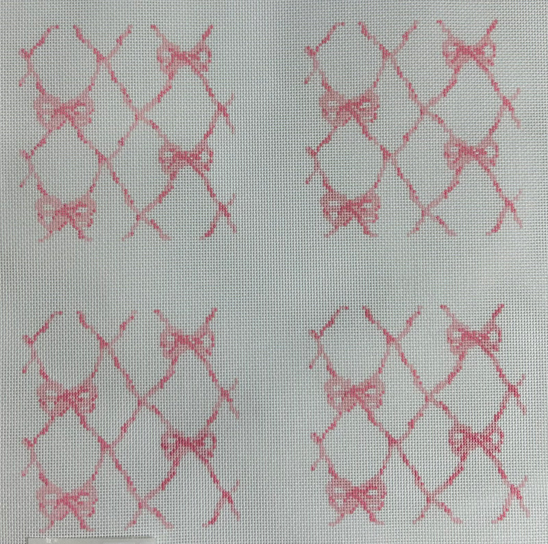 Bow Lattice Coaster Canvas