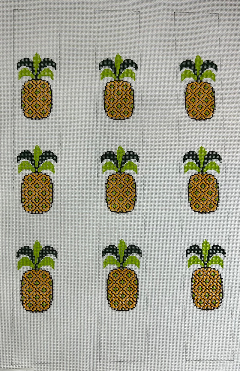 Pineapple Luggage Straps Canvas