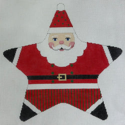 Santa Tree Topper Canvas