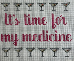 It's Time for My Medicine Canvas