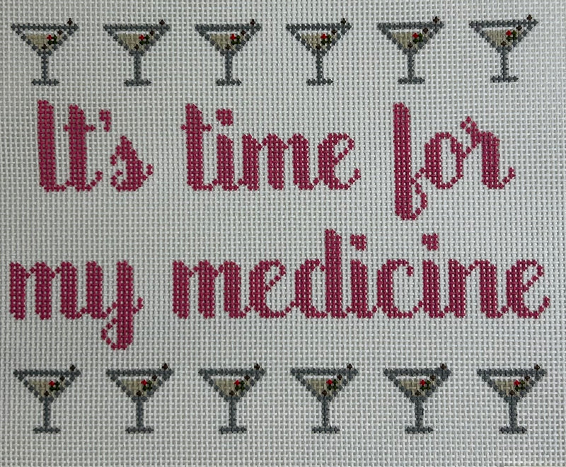 It's Time for My Medicine Canvas