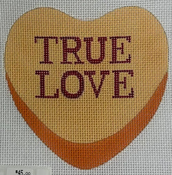True Love Heart Canvas