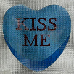 Kiss Me Heart Canvas