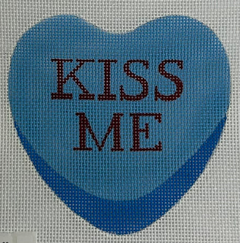 Kiss Me Heart Canvas