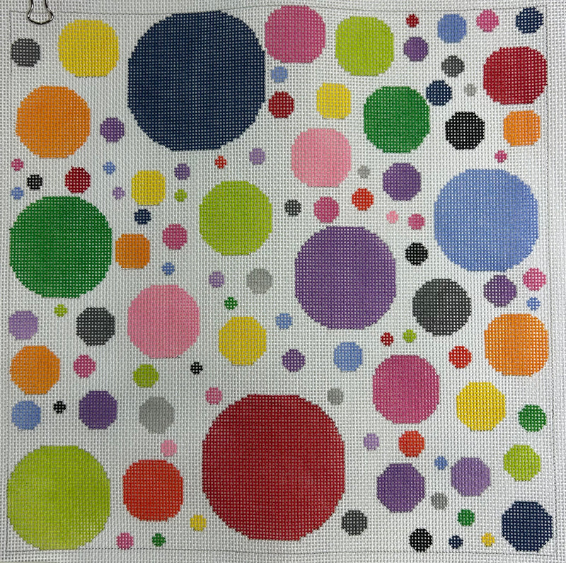 Colorful Bubbles Canvas