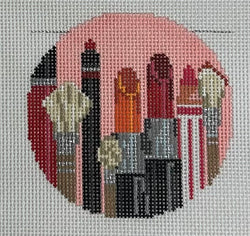 Fire Red Lip Palette Canvas