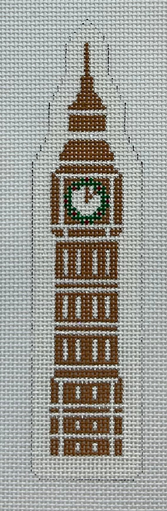 Big Ben Christmas Canvas