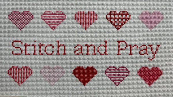 Stitch and Pray Canvas
