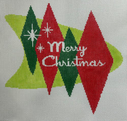 Mid Century Christmas Canvas