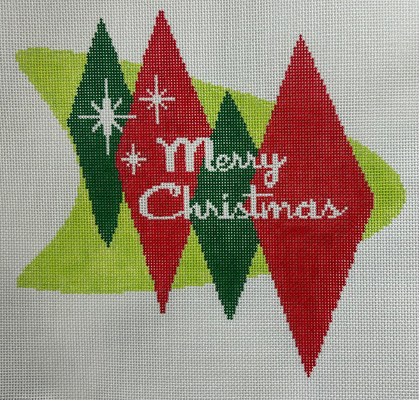 Mid Century Christmas Canvas