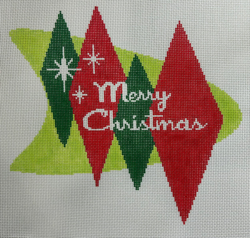 Mid Century Christmas Canvas