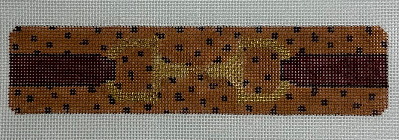 Gold and Animal Print Cuff Canvas