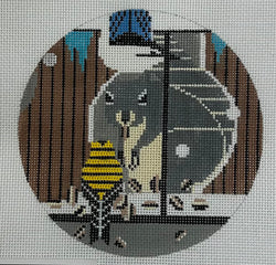 Squirrel and Finch Canvas