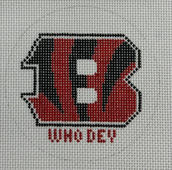 Bengals "B" Canvas- 13 mesh