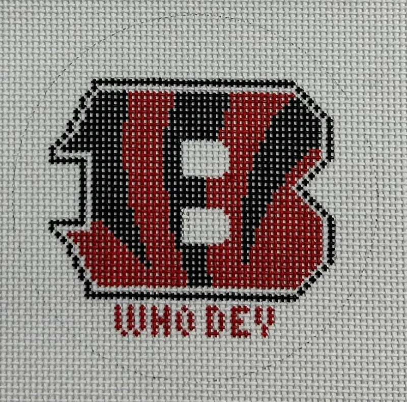 Bengals "B" Canvas- 13 mesh