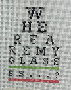 Where Are My Glasses Canvas