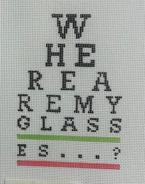 Where Are My Glasses Canvas
