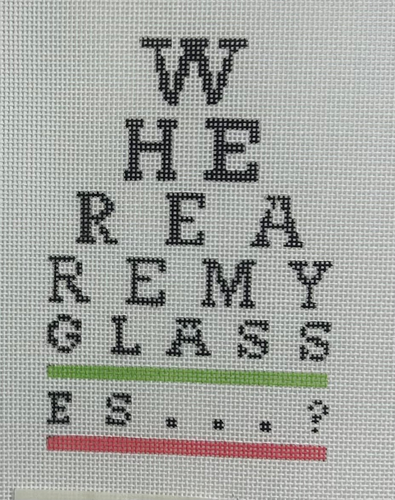 Where Are My Glasses Canvas