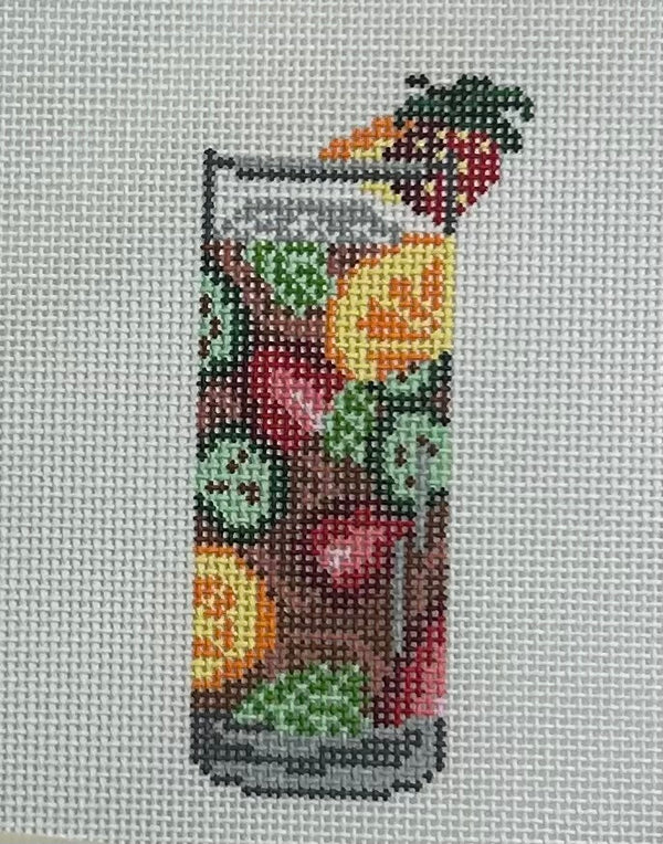 Pimm's Cup Cocktail Canvas