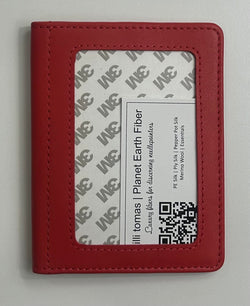 Self-Finishing Passport Cover- Red