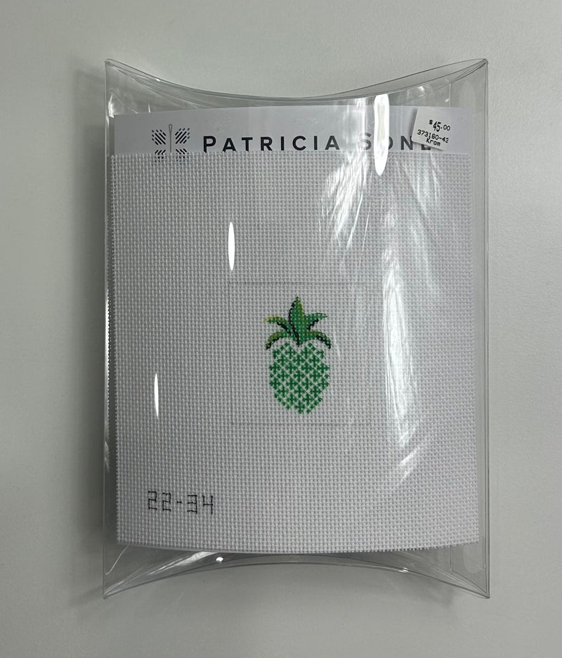 Green Pineapple Canvas Frame Kit